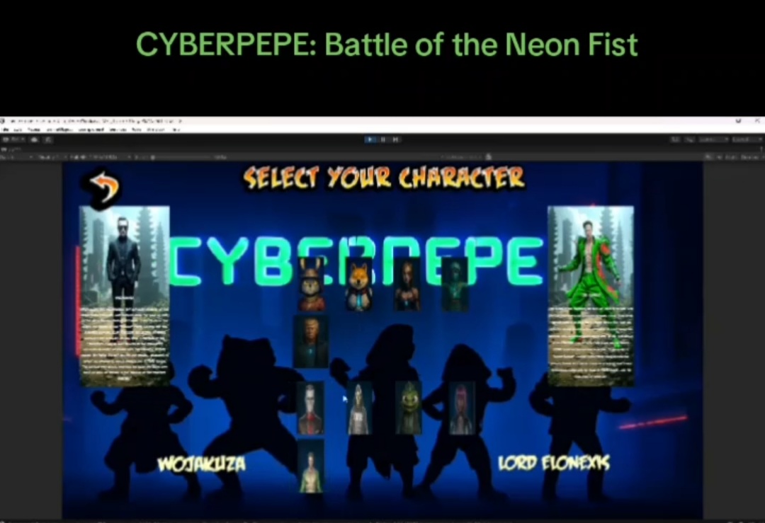 CYBERPEPE ($CYBPE solana GameFi meme token)